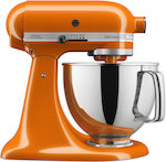Kitchenaid Artisan Food Processor Orange Stand Mixer 300W with Stainless Mixing Bowl 4.8lt