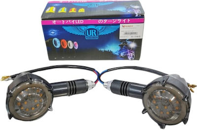 Rolinger Blitzlicht Motorrad LED 2Stück