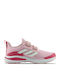 Fortarun Fortarun Kids Sports Shoes Running with Hoop & Loop Closure Clear Pink / Cloud White / Rose Tone