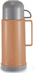 Ankor Bottle Thermos Plastic 1lt Orange with Ca...