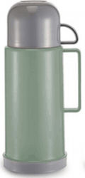 Ankor Bottle Thermos Plastic 1lt Green with Cap...