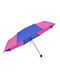 Ankor Rezistent la vânt Automat Umbrelă de ploaie Compact Violet