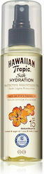 Hawaiian Tropic Silk Hydration Crema protectie solara Cremă pentru Corp SPF15 în Spray 100ml