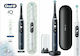 Oral-B IO Series 7 Duo Electric Toothbrush with Timer, Pressure Sensor and Travel Case White & Black