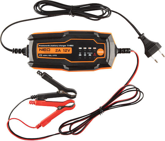 Neo Tools Car Battery Charger & Maintainer 12V 12V-2A