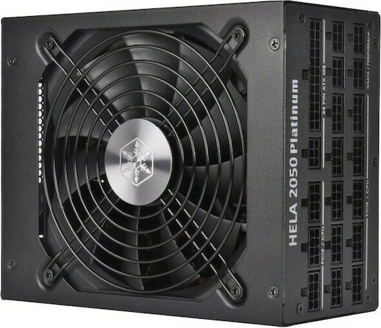 Silverstone Hela 2050 Platinum 2000W Μαύρο Τροφοδοτικό Υπολογιστή Full Modular