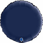 Balloon Foil Round Blue 46cm