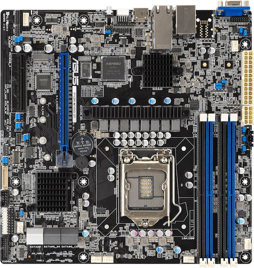Asus P12R-M-10G-2T Motherboard Micro ATX με Intel 1200 Socket | Skroutz.gr
