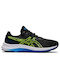 ASICS Gel-Excite 9 Sport Shoes Running Black / Hazard Green