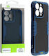 Lime Armadillo Camera Guard Back Cover Πλαστικό Μπλε (iPhone 13 Pro Max)