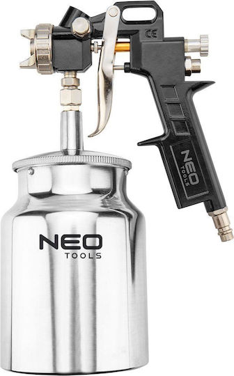 Neo Tools Πιστόλι Βαφής Αέρος Κάτω Δοχείου