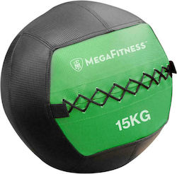 MegaFitness Balls Wall 35cm , 15kg in Green Color