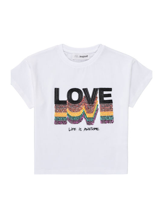 Παιδικό T-shirt Λευκό Bertini