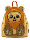 Loungefly Kids Bag Backpack Brown 22.5cmx11.25cmx25cmcm Star Wars Wicket Footsie Cosplay Mini