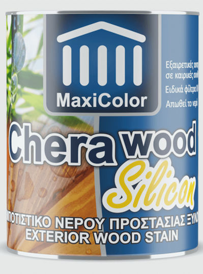 Maxicolor Cherawood Silicon Βερνίκι Εμποτισμού Διαλύτου W27 Πράσινο Ματ 750ml