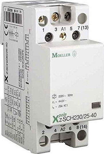 Eaton Z-SCH230/25-40 Phase Relay 40A Four-Poles with Voltage 230V