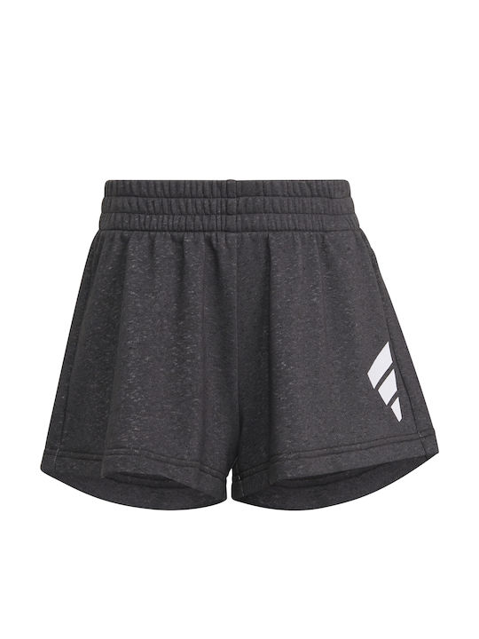 adidas Αθλητικό Παιδικό Σορτς/Βερμούδα 3-Stripes Loose Μαύρο