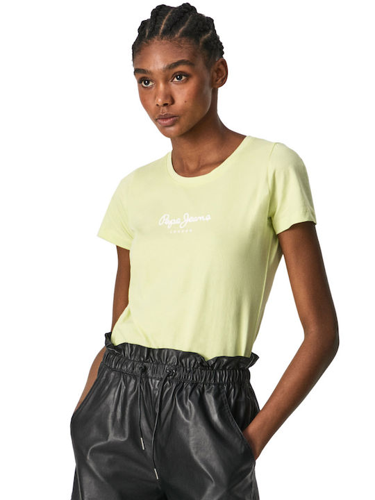 Pepe Jeans Women's T-shirt Soft Lime
