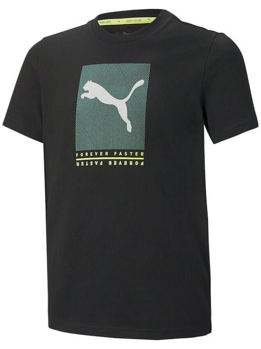 Kinder-T-Shirt Schwarz