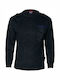 STOP Proteus II Langarm Sweatshirt Arbeit Marineblau 129016 Acryl mit Schulterklappen