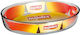 TnS Glass Oval Heat-Resistant Cookware 2400ml