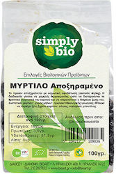 Simply Bio Βιολογικά Blueberries Χωρίς Ζάχαρη 100gr