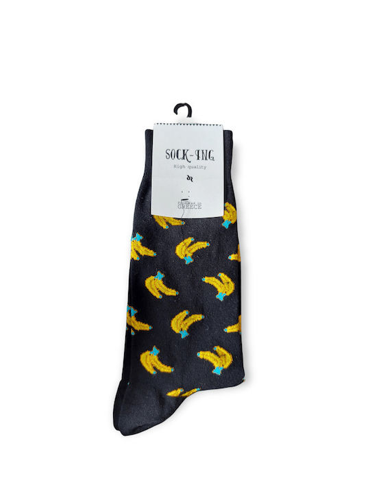 unisex socks 4321 BLACK