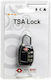 Padlock Brass Combination with TSA Certification 1pcs