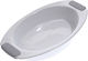 Veltihome Oval Feuerfestes Geschirr Keramik 39x22.5x7cm 1Stück