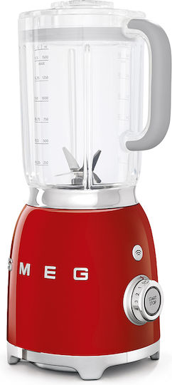 Smeg 50's Style Блендери с Пластмасова Каната 1,5 л 800W Червен