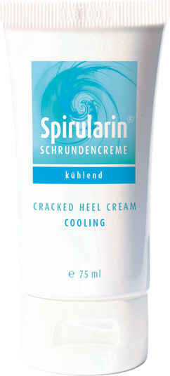 Ocean Pharma Spirularin Cracked Heel Cream Cooling Moisturizing Body Cream with Urea & Shea Butter for Dry/Very Dry Skin 75ml