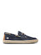 Tourist Deck Leather Men's Espadrilles Ocean