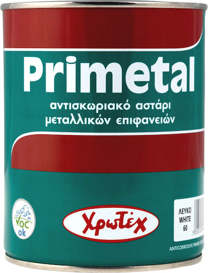 CHrotech Primetal Primer Anti-corrosive Metal Primer Orange Suitable for Metal 2.5lt