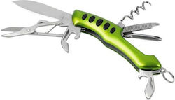 Moses Expedition Nature Pocket Multi-tool Green in Case Moses Expedition Nature Pocket Multi-tool Green in Case