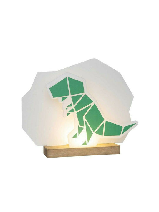 Elobra Led Kids Decorative Lamp Dinos Green