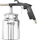 Neo Tools 14-724 Pistol de sablare cu aer cu Container 1Lt