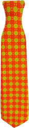 Orange Plastic Carnival Tie