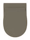 Bianco Ceramica Καπάκι Λεκάνης Soft Close Πλαστικό 45x36.5cm Taupe