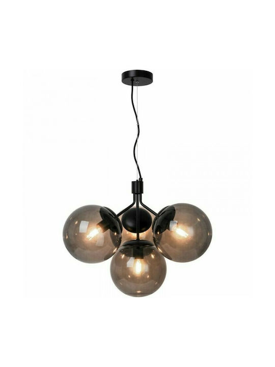 Nordlux Ivona Pendant Chandelier for 4 Bulbs E27 Black