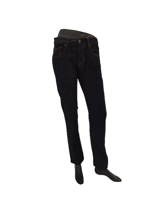 Staff Hardy Men's Jeans Pants in Slim Fit Navy Blue