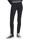 Soho Women's Fabric Trousers Skinny Fit Black