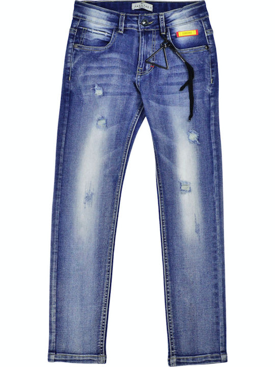 Kinder Schlaghose Jeans Blau