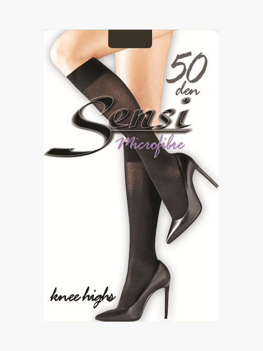 Sensi Microfibre Women's Socks 50 Den Blue
