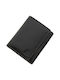 Kappa Bags Men's Leather Wallet with RFID Black