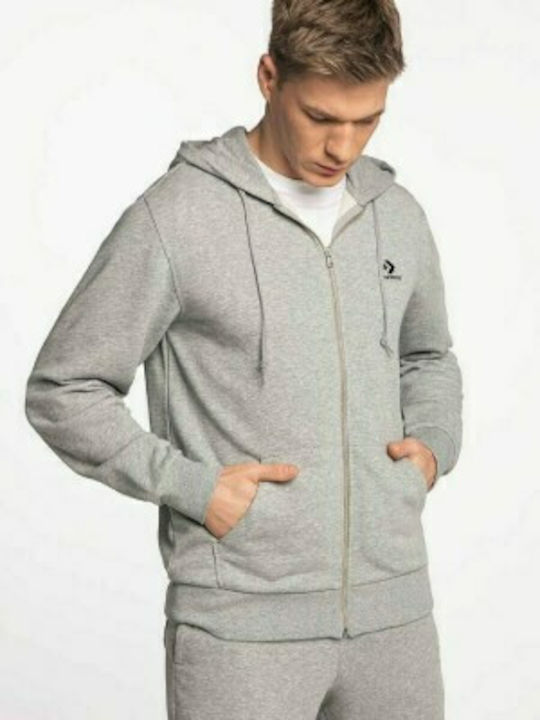 Converse All Star Sweatshirt mit Kapuze Grau