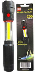 SKG Tools Flashlight LED Dual Function with Maximum Brightness 200lm