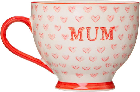Sass & Belle Mum Tasse Keramik Rot 1Stück Sass & Belle Mum Tasse Keramik Rot 1Stück