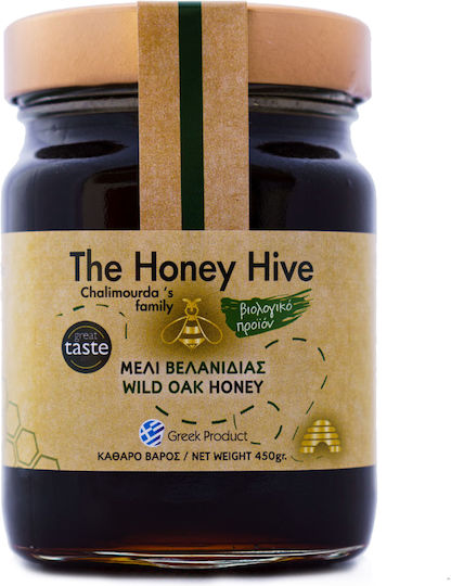 The Honey Hive Organic Honey Oak 450gr