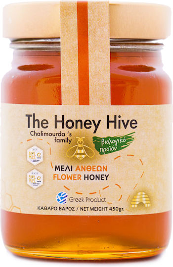 The Honey Hive Βιολογικό Μέλι Ανθέων 450gr