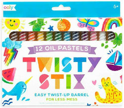 Ooly Λαδοπαστέλ Twisty Stix 12 Χρωμάτων